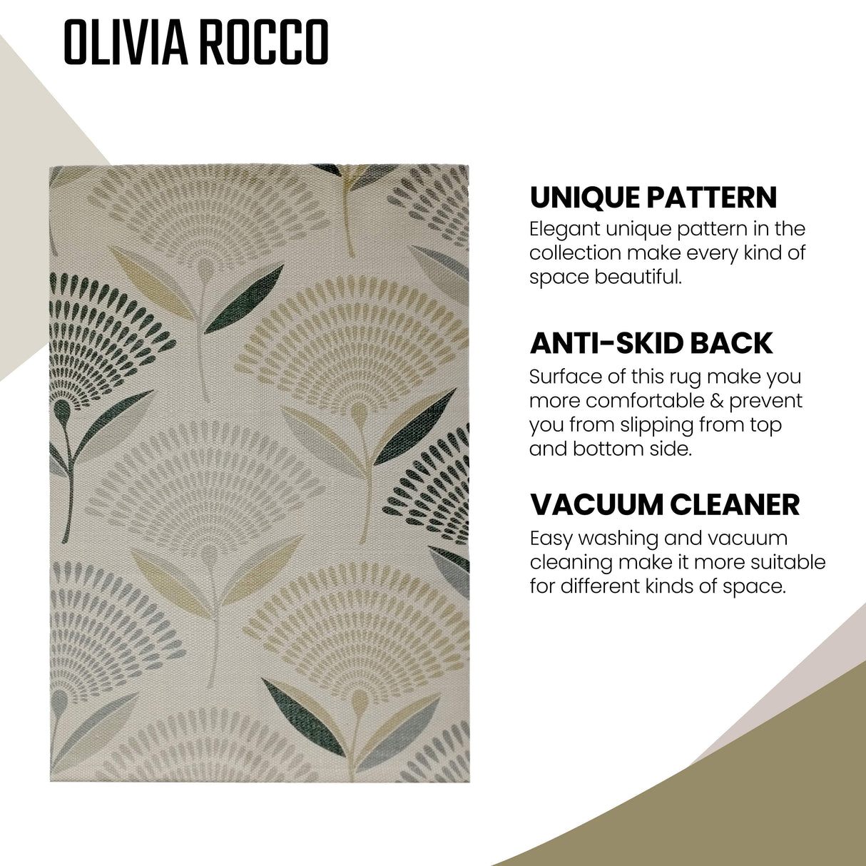 Printed Rug Linnea Design by OLIVIA ROCCO