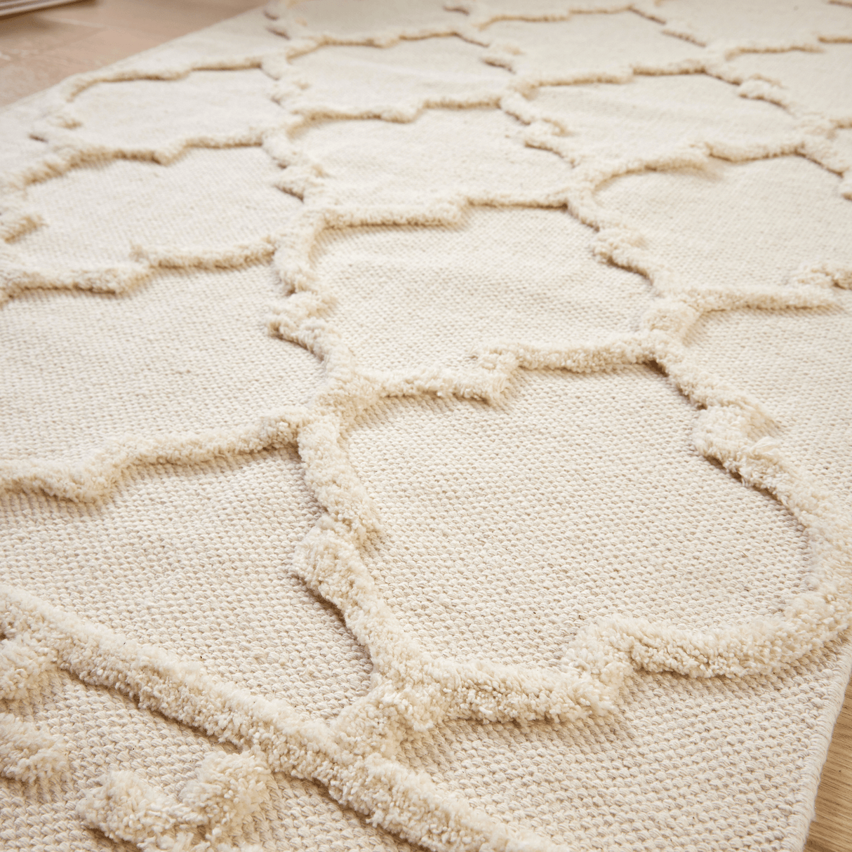 Marrakesh Hand Woven Cotton Rug by OLIVIA ROCCO