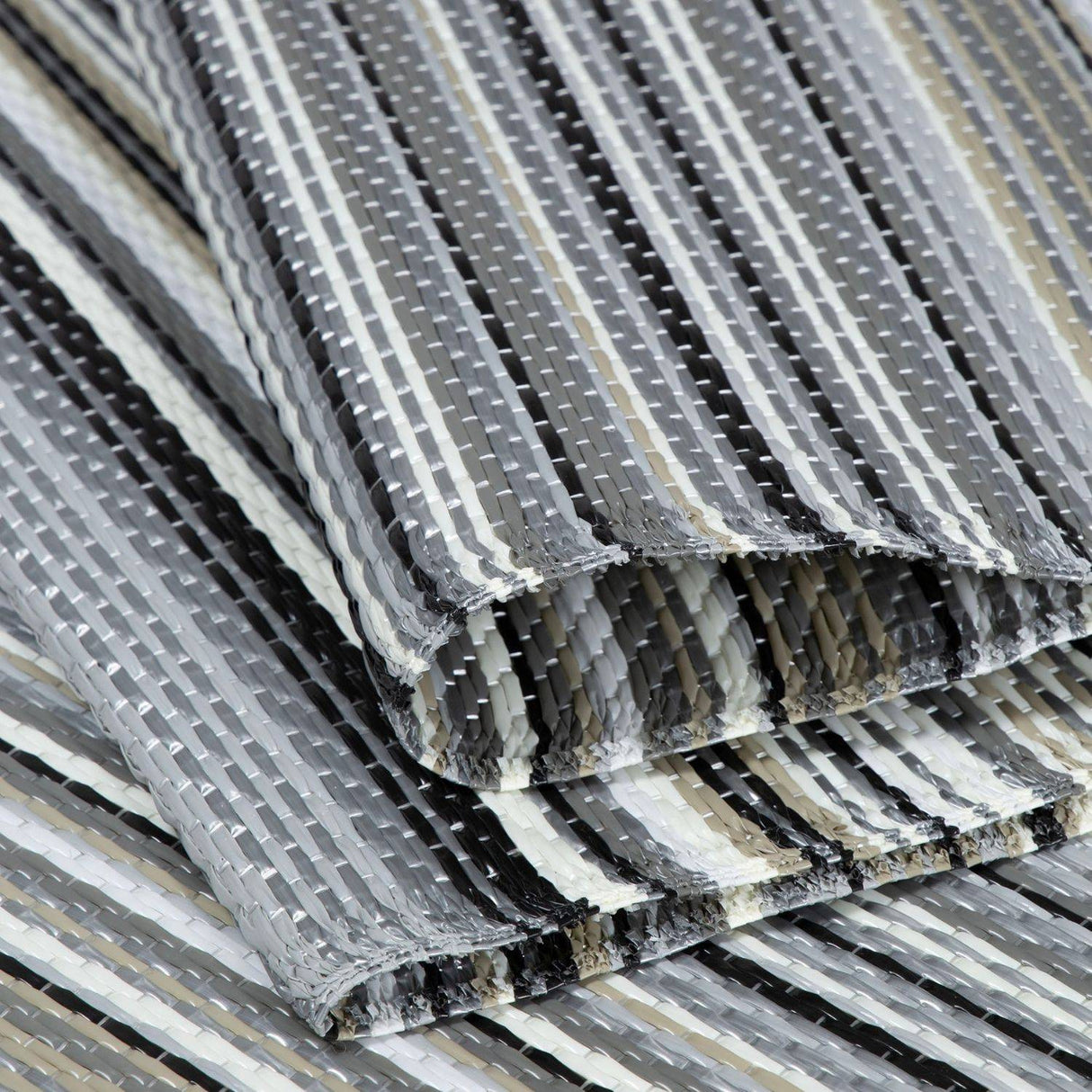 Rainbow Outdoor Rug Grey by The Rugs