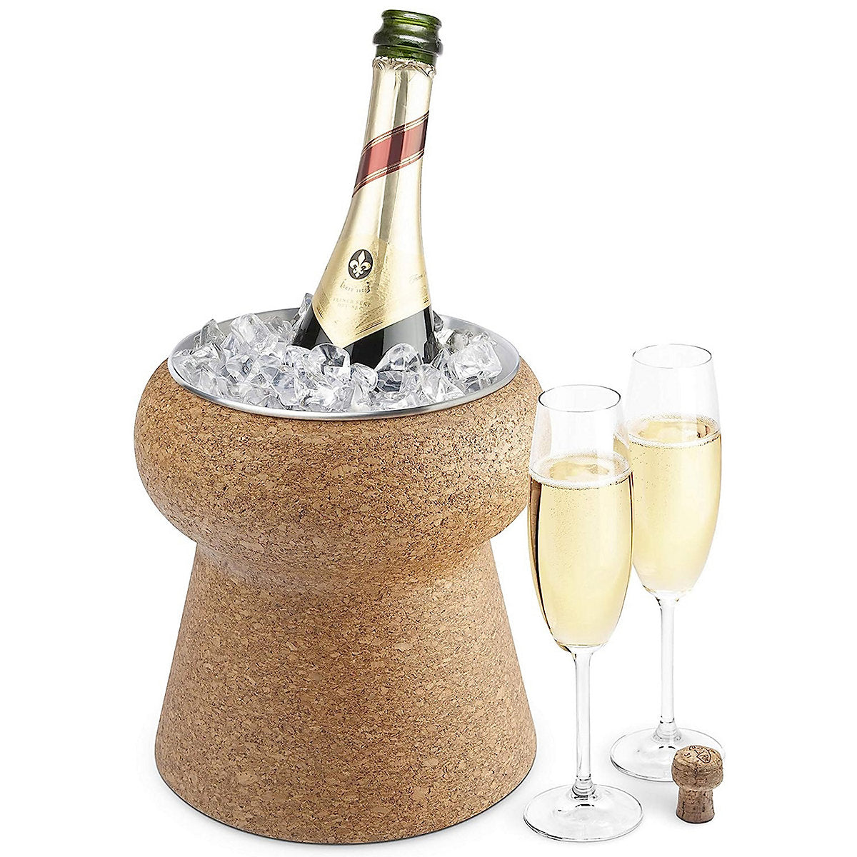 Final Touch Cork Wine Bucket, 1900ml