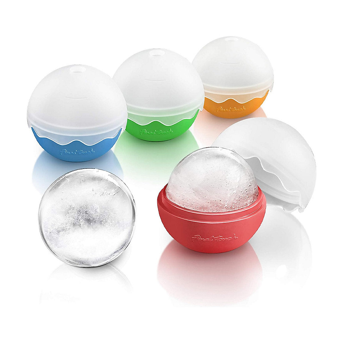 Final Touch Silicone Ice Balls Moulds, Set of 4