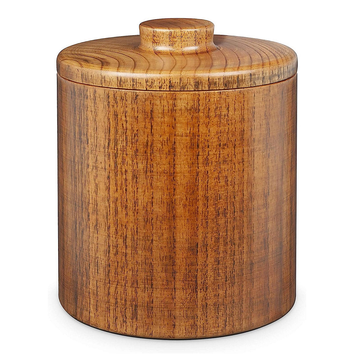 Final Touch Solid Wood Ice Bucket, 1.2 Litres