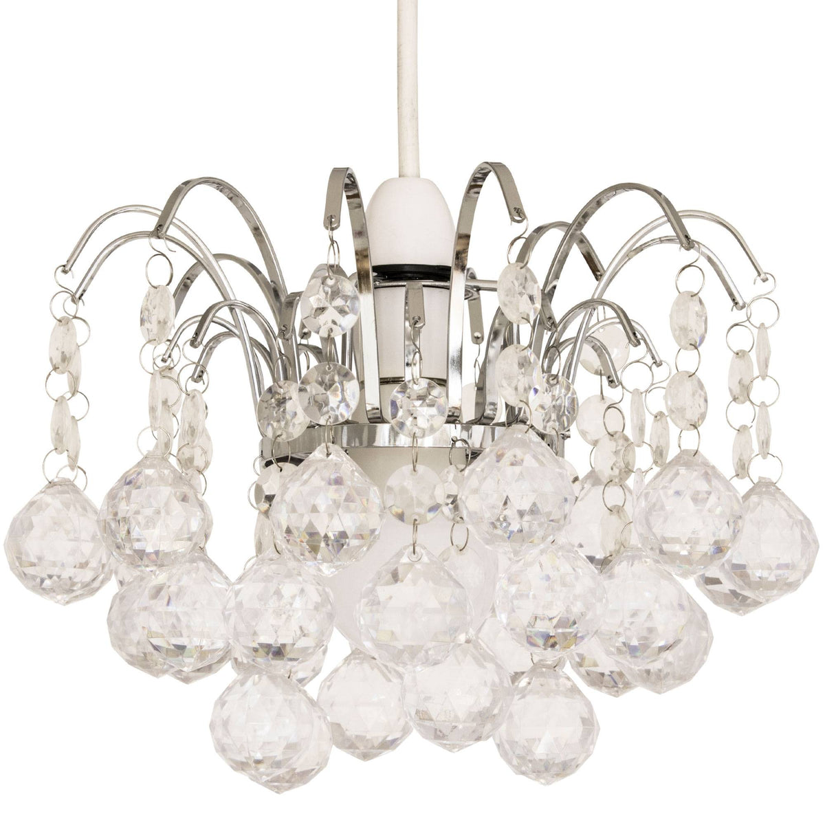 Pagazzi Oreil Pendant Light Shade Polished Chrome