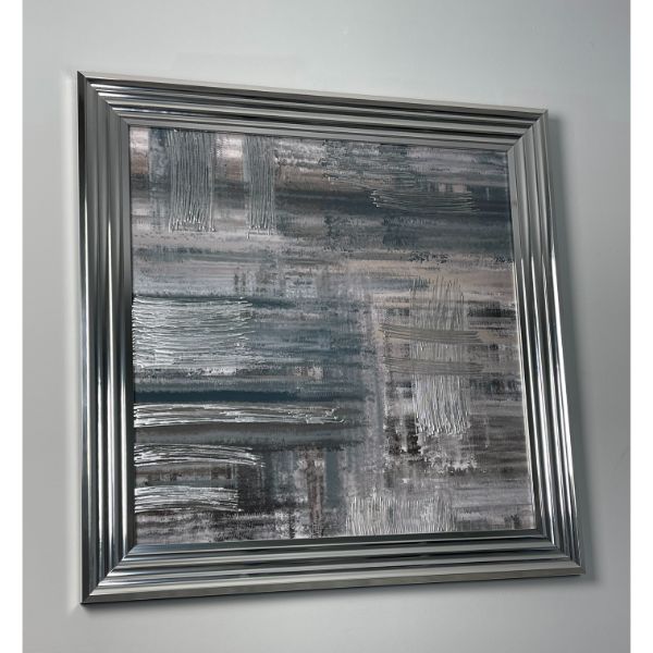 Pagazzi Abstract Strokes Wall Art - 70x70cm