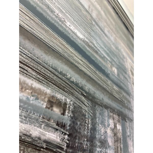Pagazzi Abstract Strokes Wall Art - 70x70cm