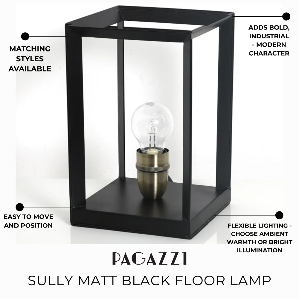 Pagazzi Sully Black Table Lamp
