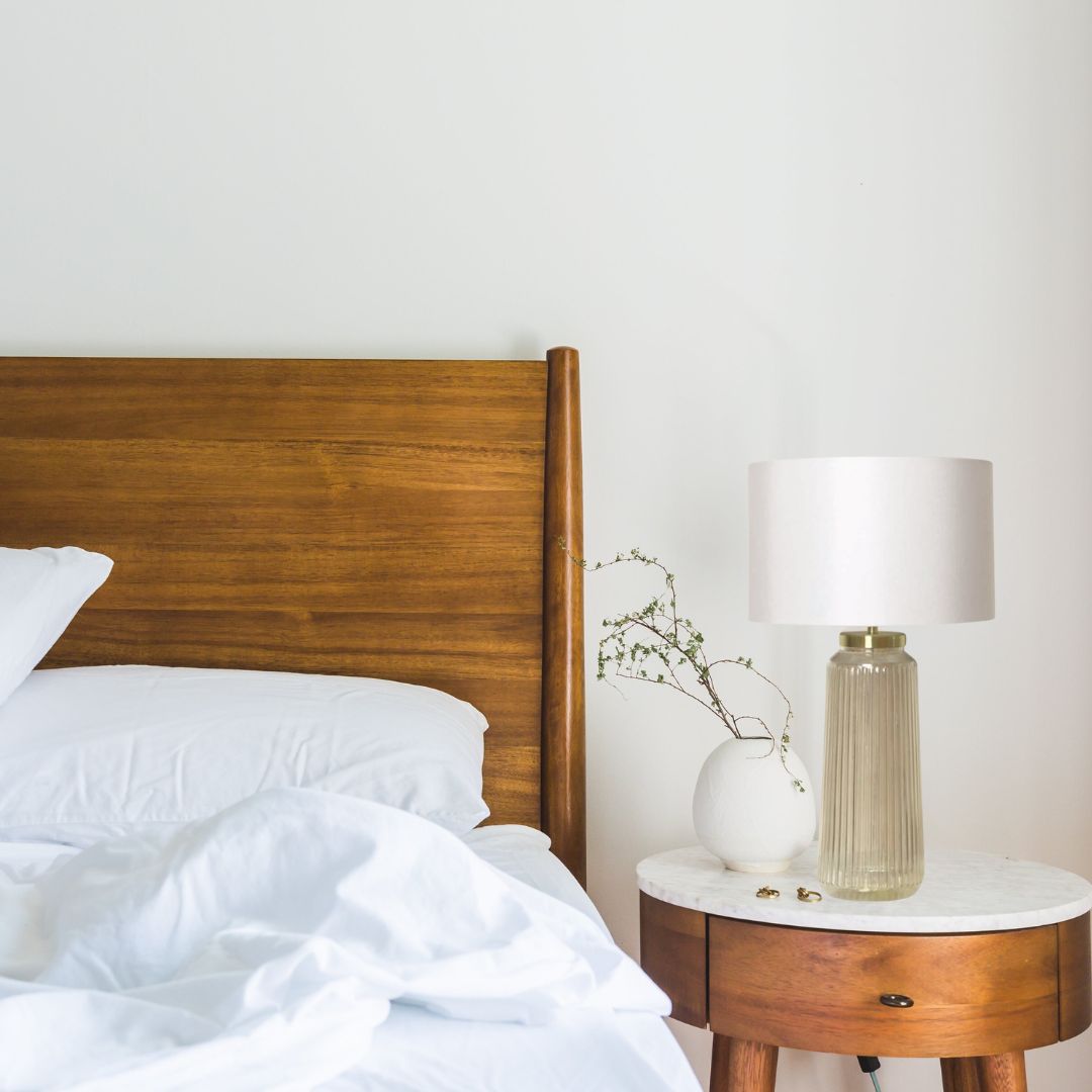 Pagazzi Nives Glass Table Lamp in Champagne