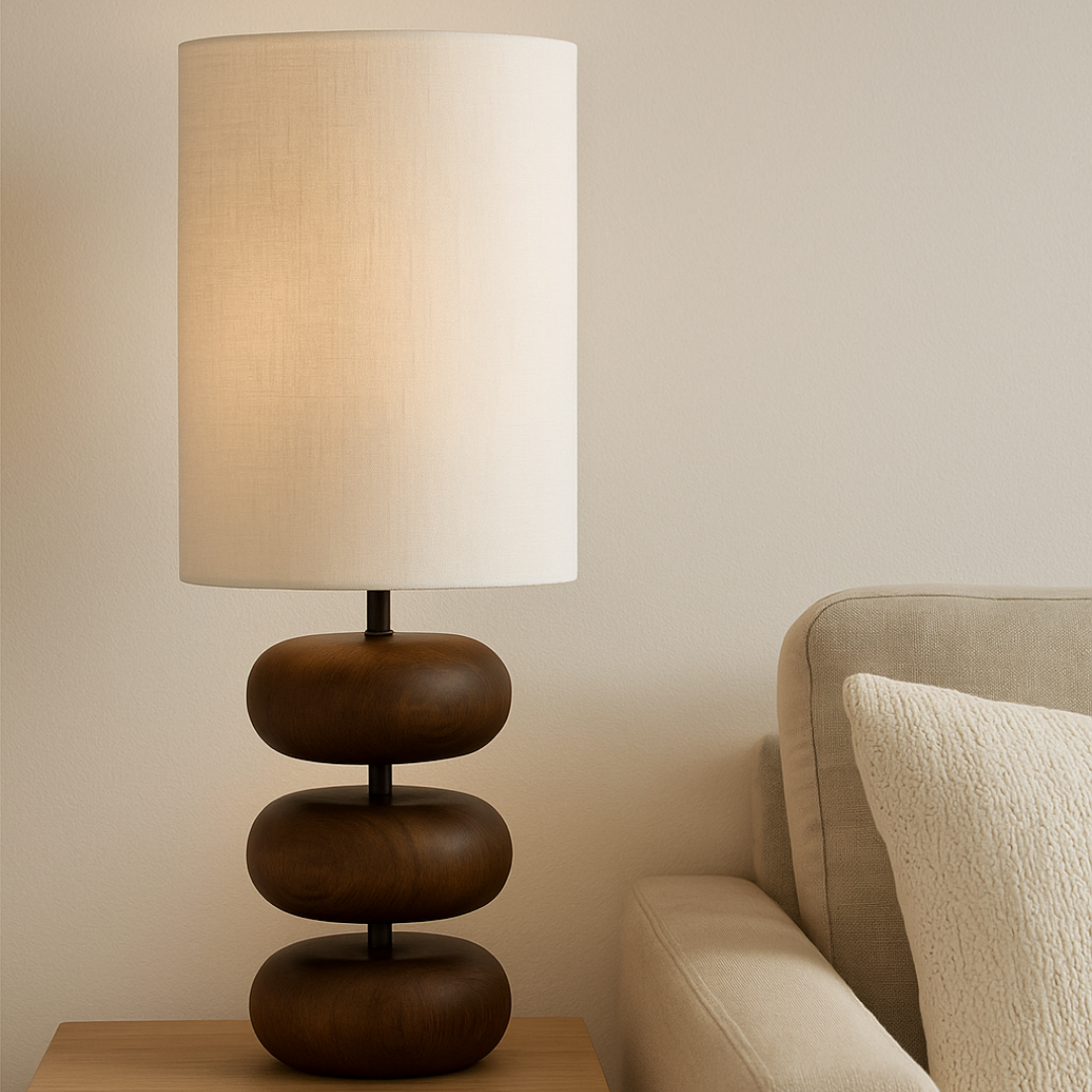 Pagazzi Sorrel Wood Effect Table Lamp