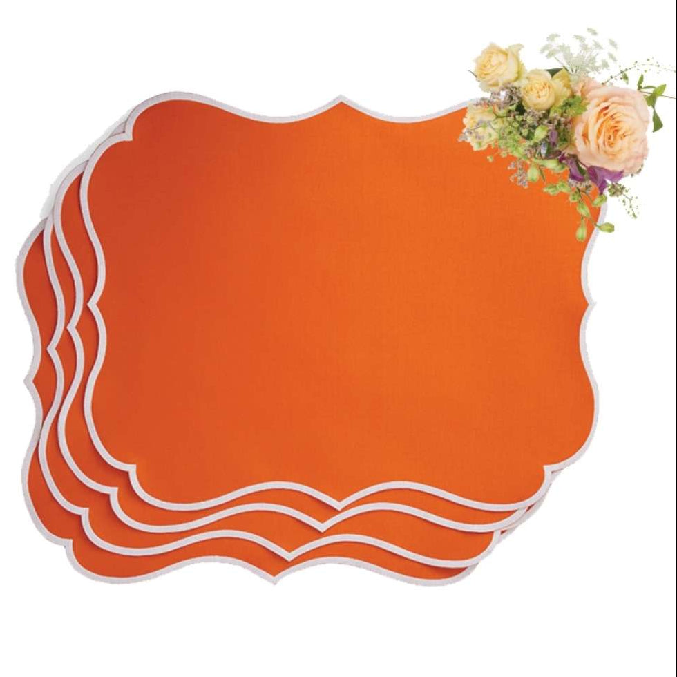 Casa by Josephine Jenno Papaya Coloured Placemats - Set of 4