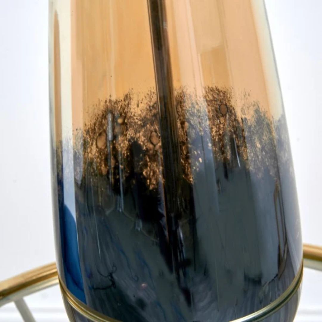 Pagazzi Elena Blue Glass Table Lamp