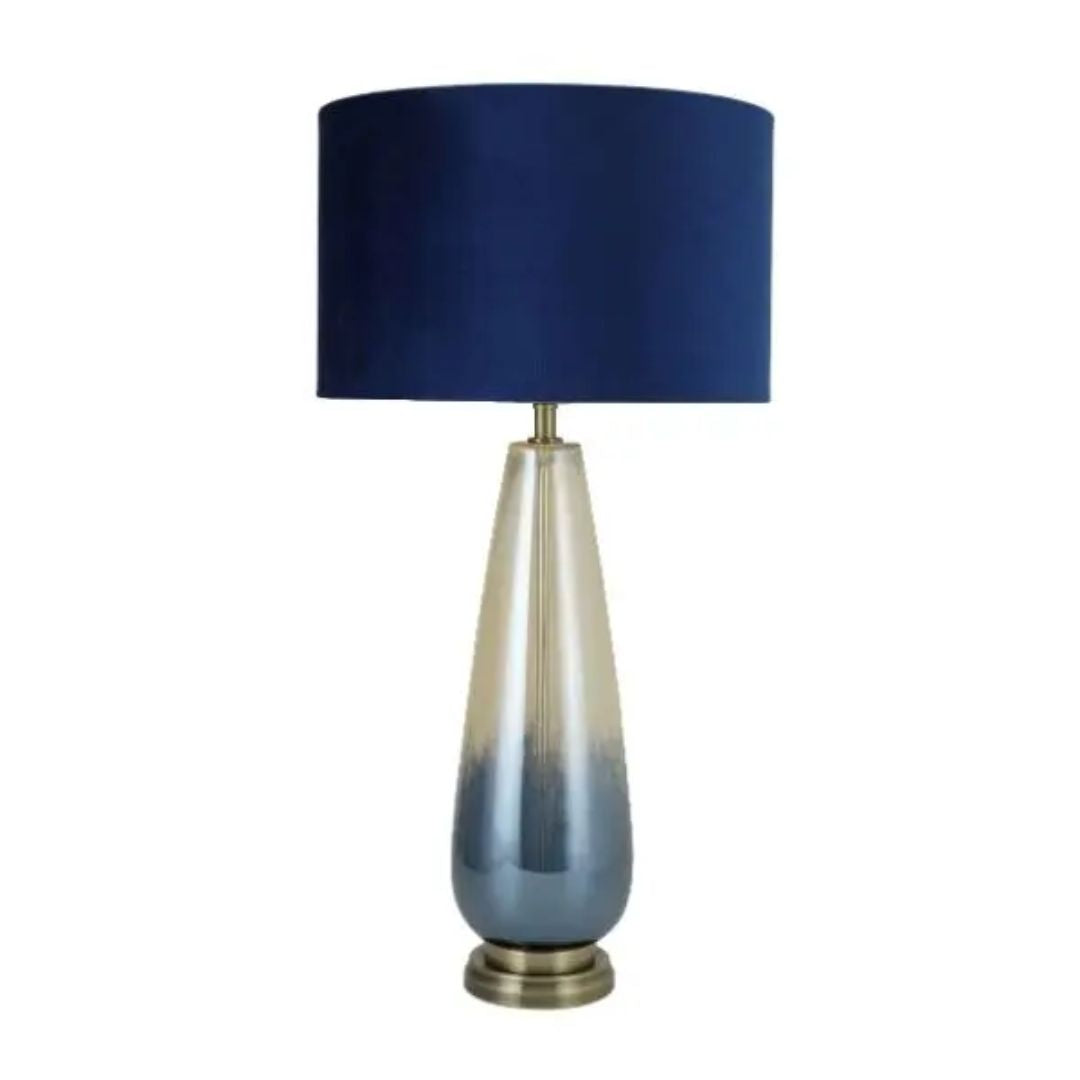 Pagazzi Elena Blue Glass Table Lamp