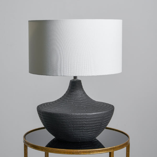 Pagazzi Vilma Ceramic Black Table Lamp