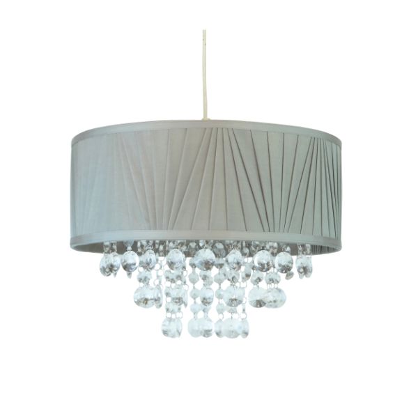 Pagazzi Talula Grey Crystal Easy-Fit Shade