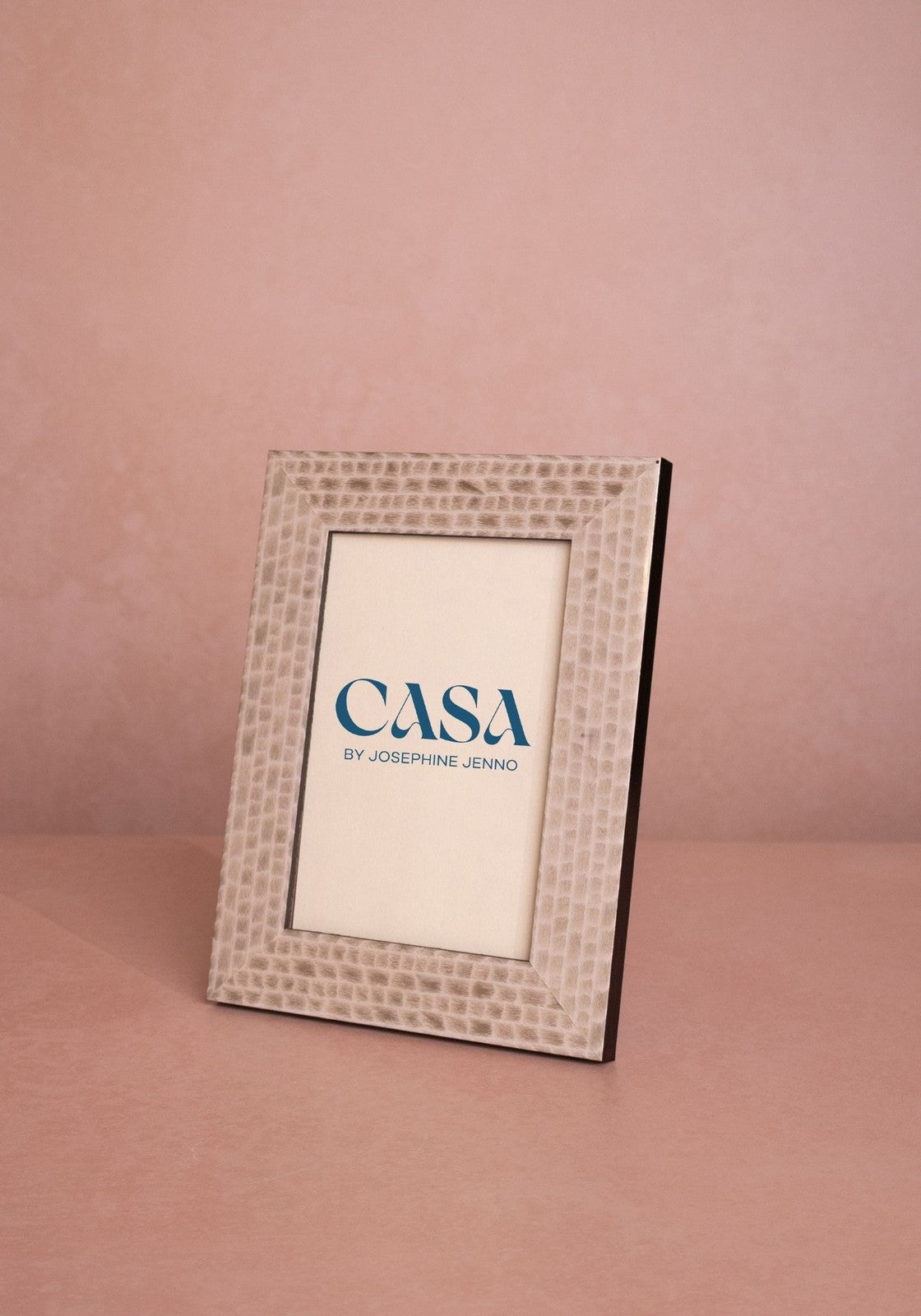 Casa by Josephine Jenno Grey Patterned Photo Frame 6x4