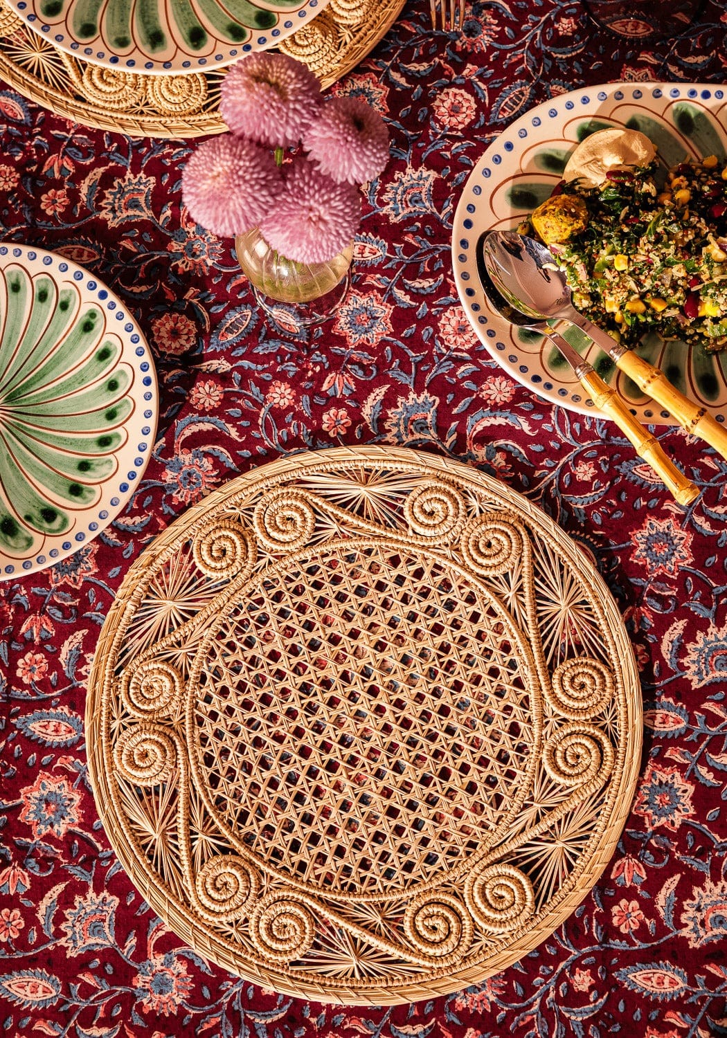 Casa by Josephine Jenno Atlantico Iraca Placemat