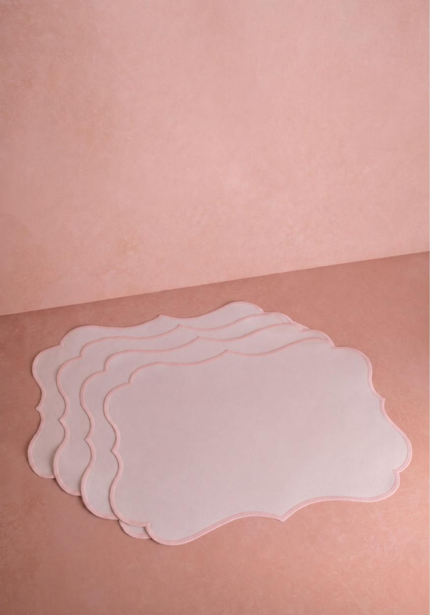 Casa by Josephine Jenno Rosa Pink Placemats - Set of 4