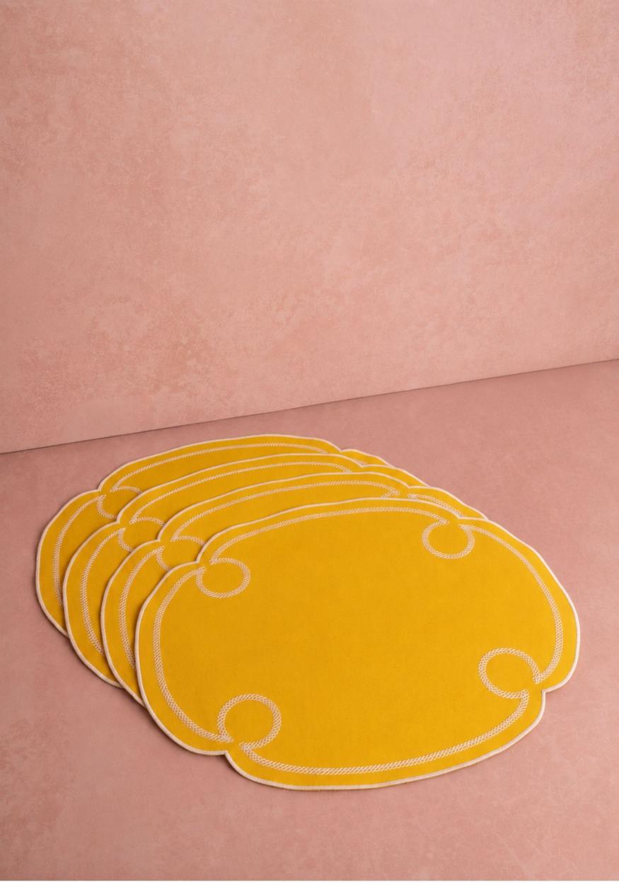 Casa by Josephine Jenno Zest for Life Placemats - Set of 4