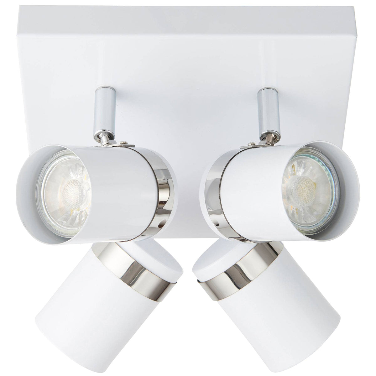 Pagazzi Camden 4-Light White Ceiling Spotlight Plate