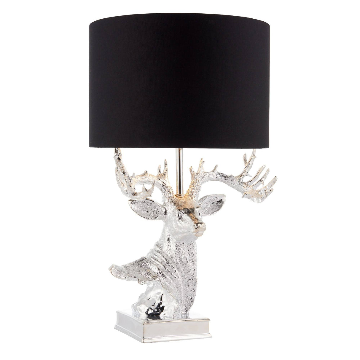 Pagazzi Hamish Silver Stag Table Lamp