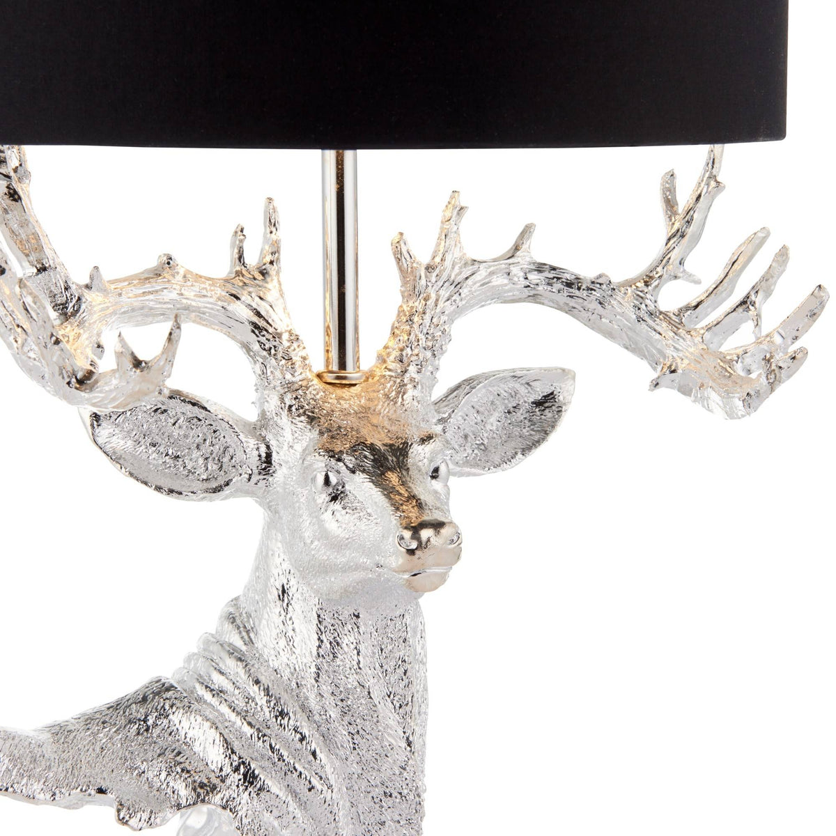 Pagazzi Hamish Silver Stag Table Lamp