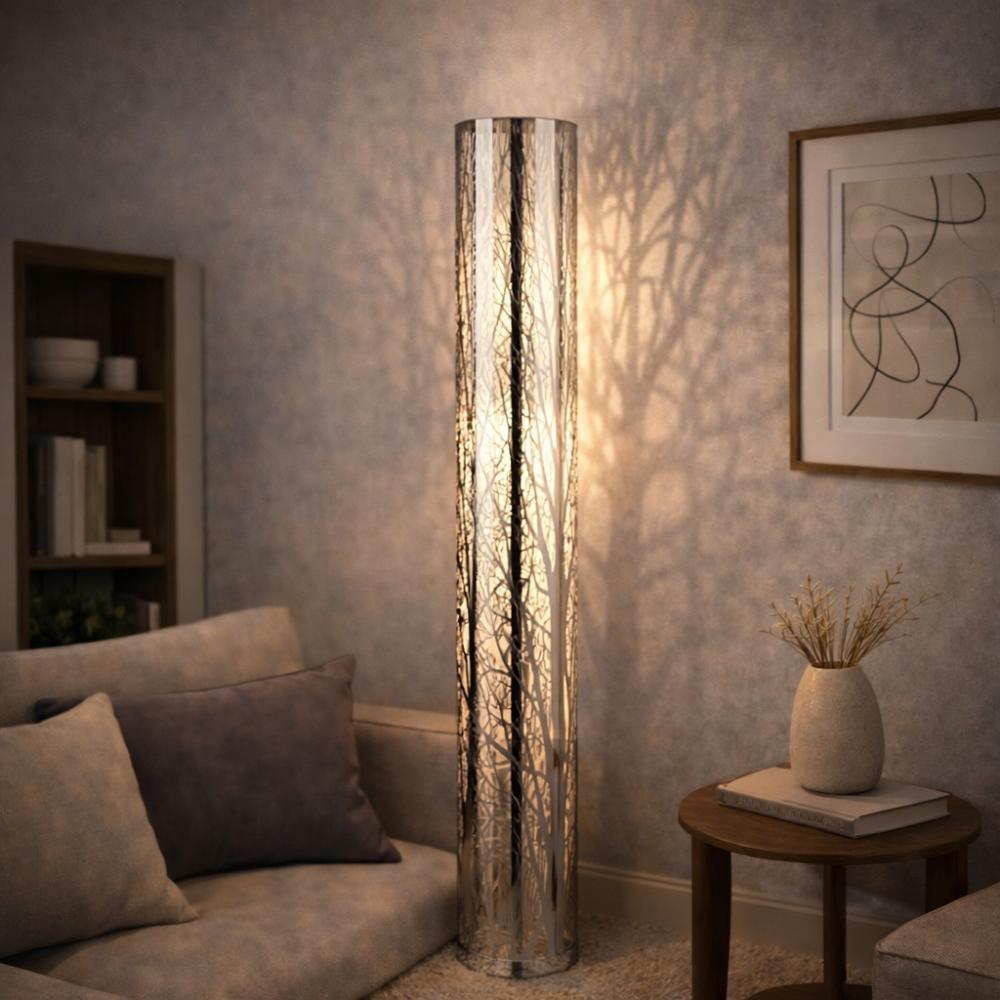 Pagazzi Mason 2 Light Polished Chrome Floor Lamp