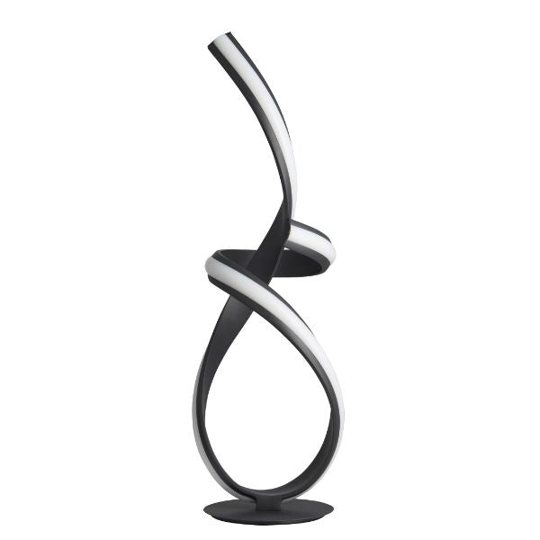 Pagazzi Fraser Matte Black LED Table Lamp