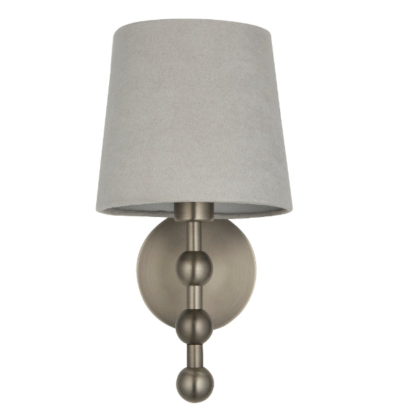 Pagazzi Bobble Aged Pewter Wall Light