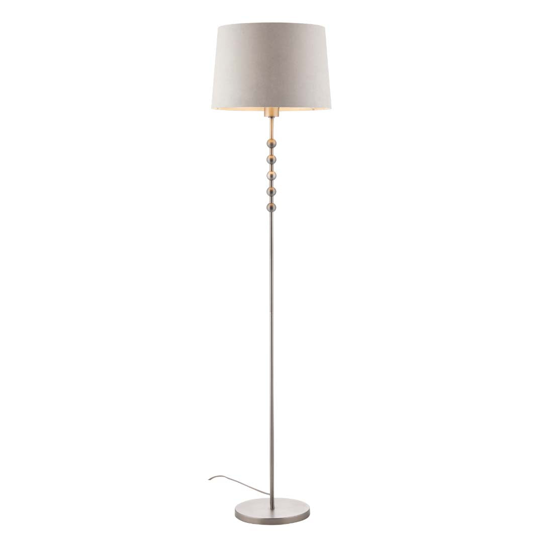 Pagazzi Bobble Aged Pewter Floor Lamp