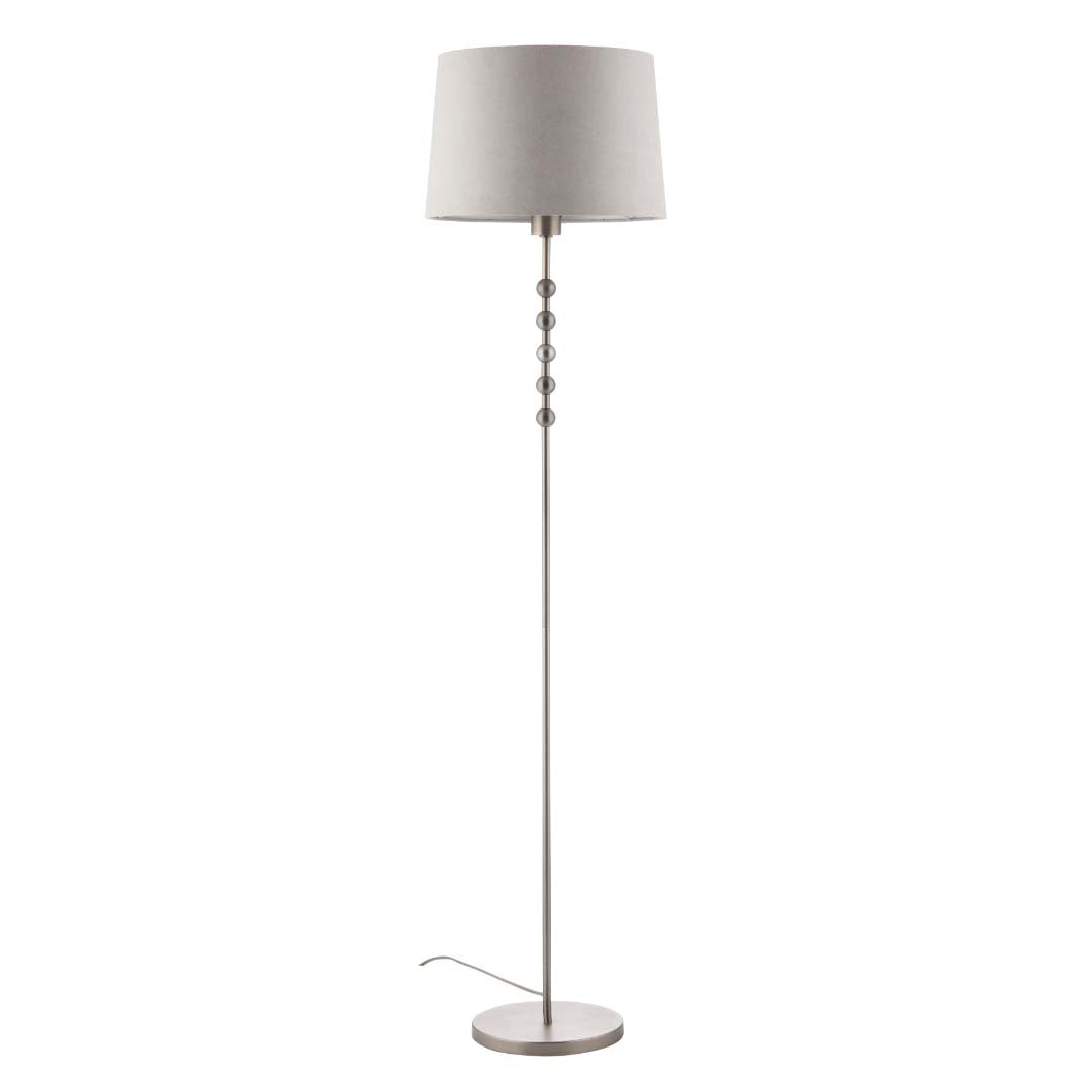 Pagazzi Bobble Aged Pewter Floor Lamp