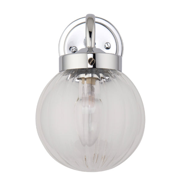 Pagazzi Amelie IP44 Polished Chrome Wall Light