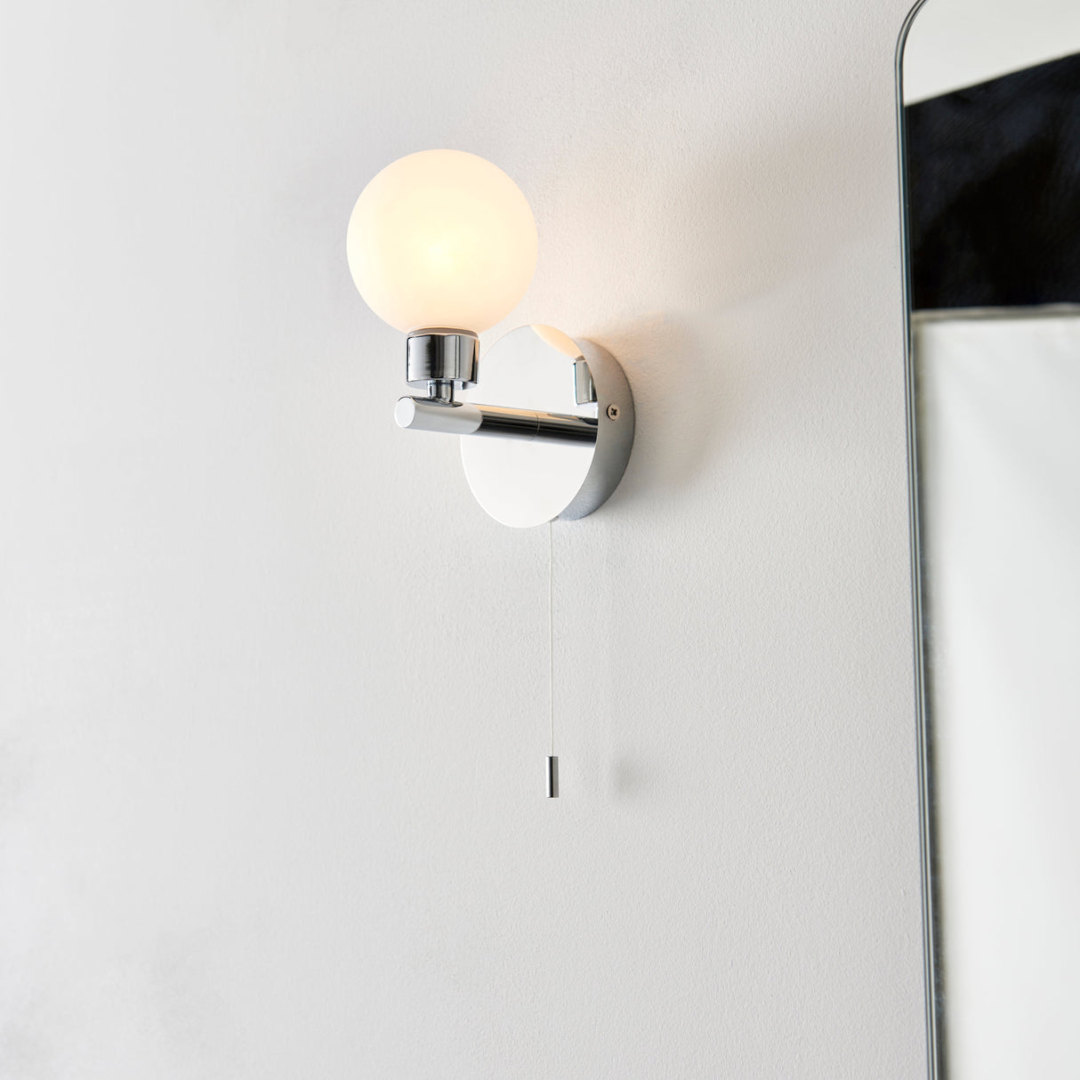 Pagazzi Tago Polished Chrome Wall Light
