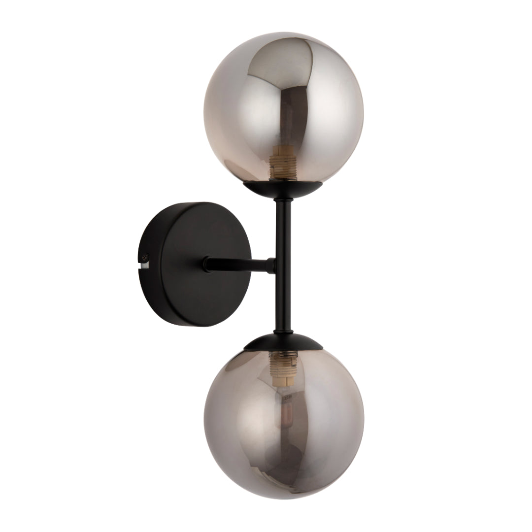 Pagazzi Reeko Matt Black Wall Light