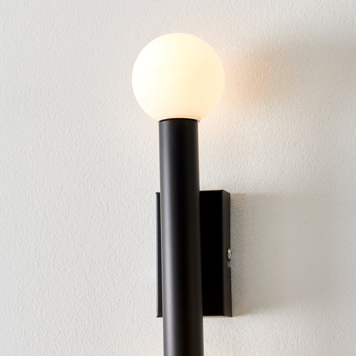 Pagazzi Toronto Matt Black IP44 2 Light Wall Light
