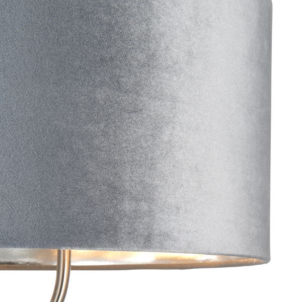 Pagazzi Tassel Satin Nickel Ceiling Pendant
