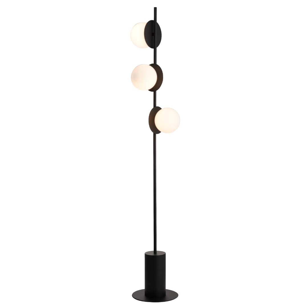 Pagazzi Satellite Matt Black Floor Lamp