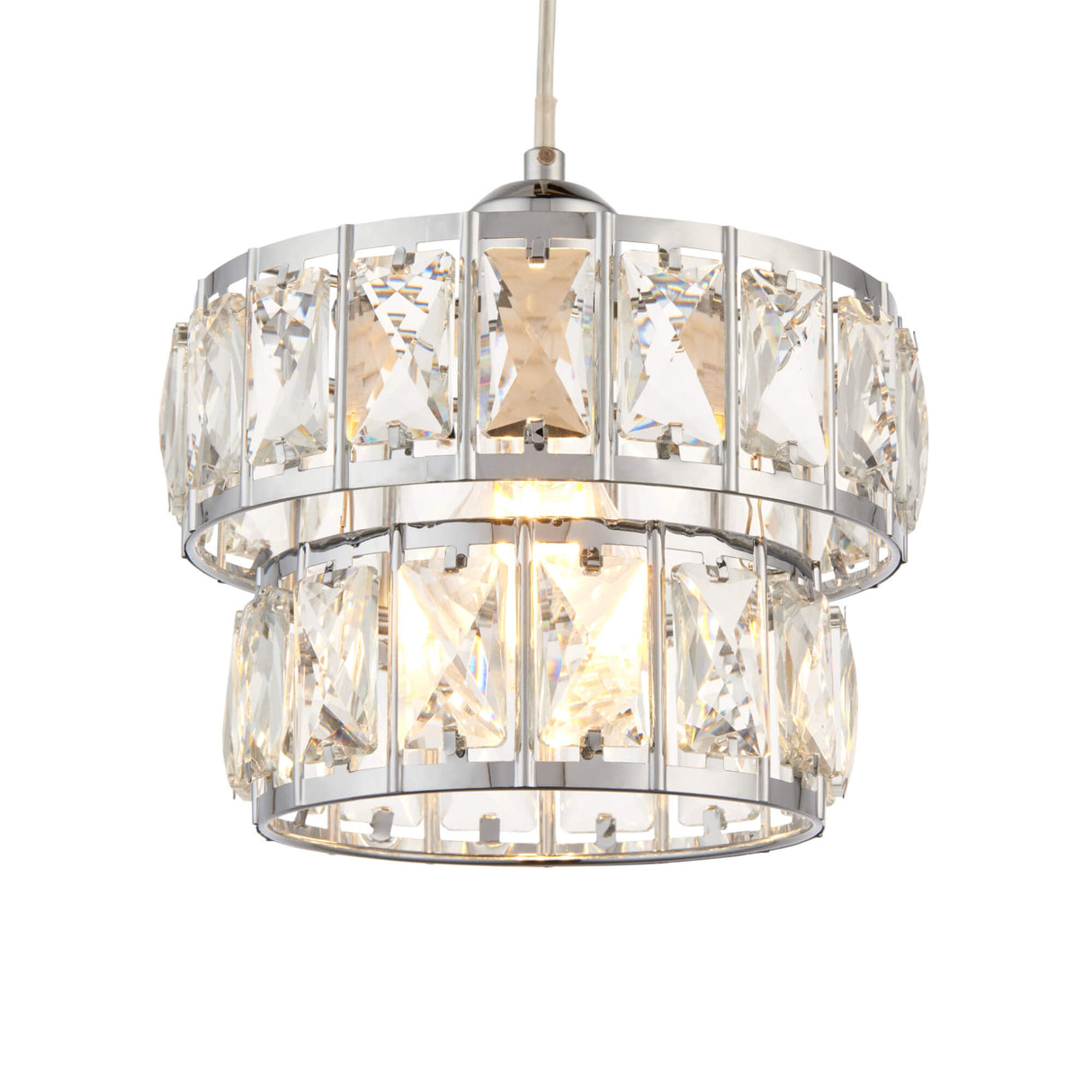 Pagazzi Darla Clear Ceiling Pendant Shade