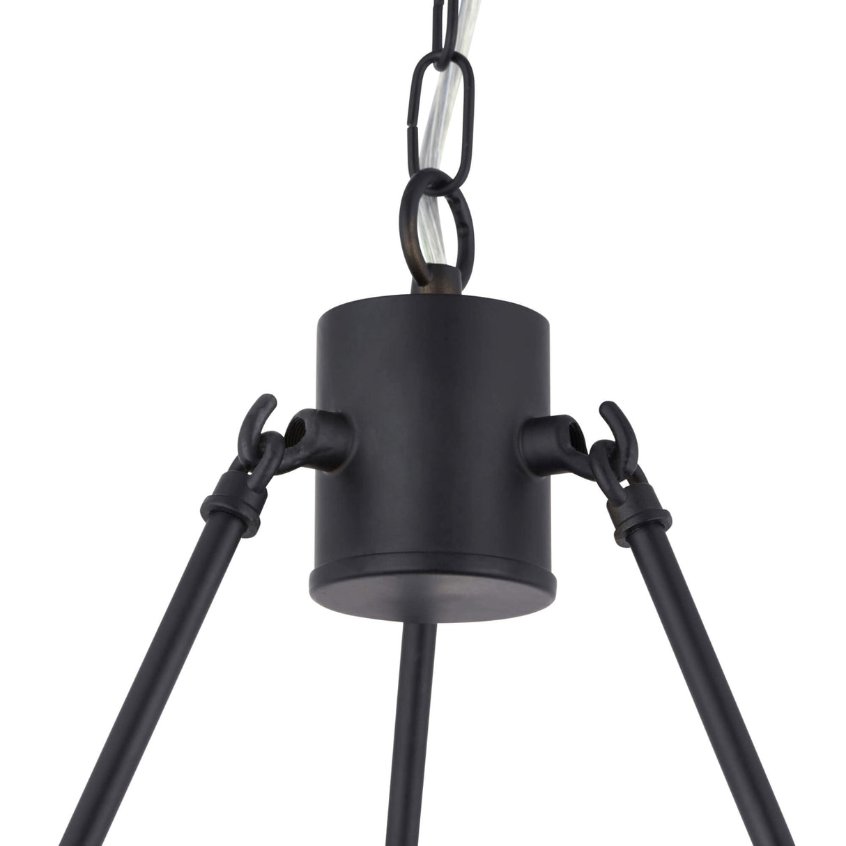 Pagazzi Parley 6 Light Black Ceiling Pendant