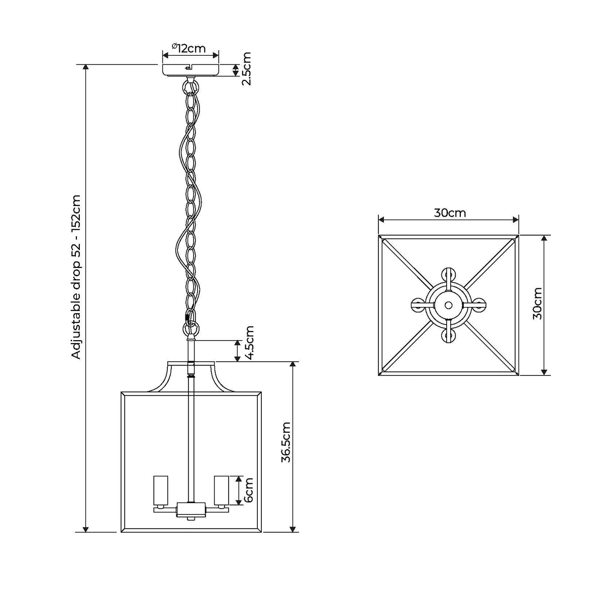 Pagazzi Grove Matte Antique Brass Ceiling Light Pendant