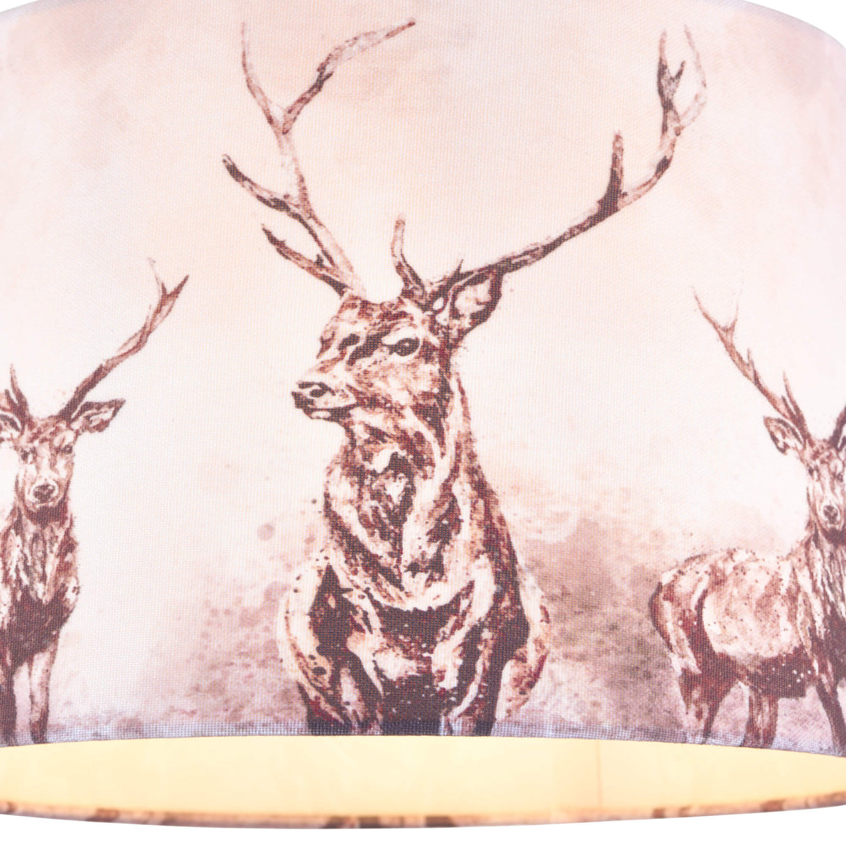 Pagazzi Hamish Sepia Printed Lamp Shade