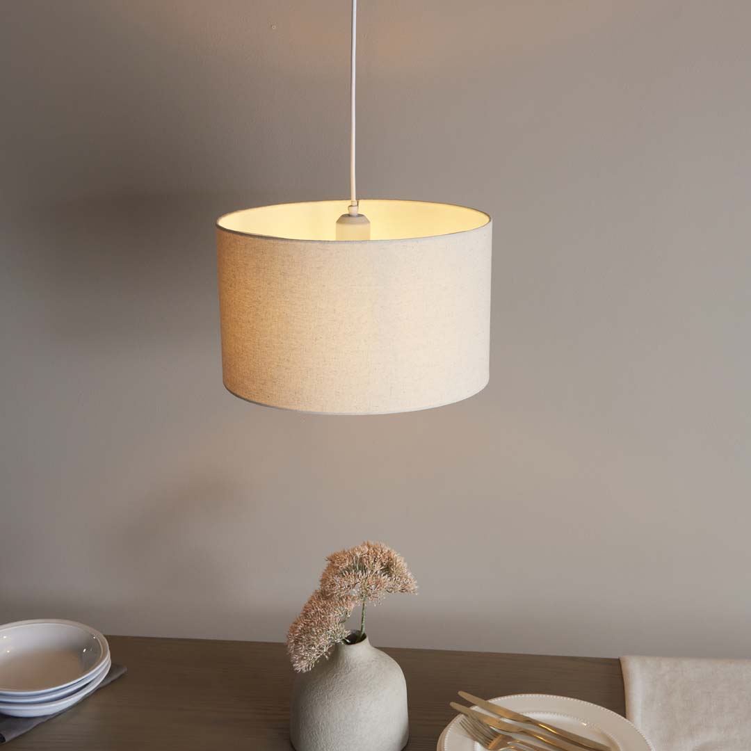 Pagazzi Hinton 35x21 Natural Shade Lighting