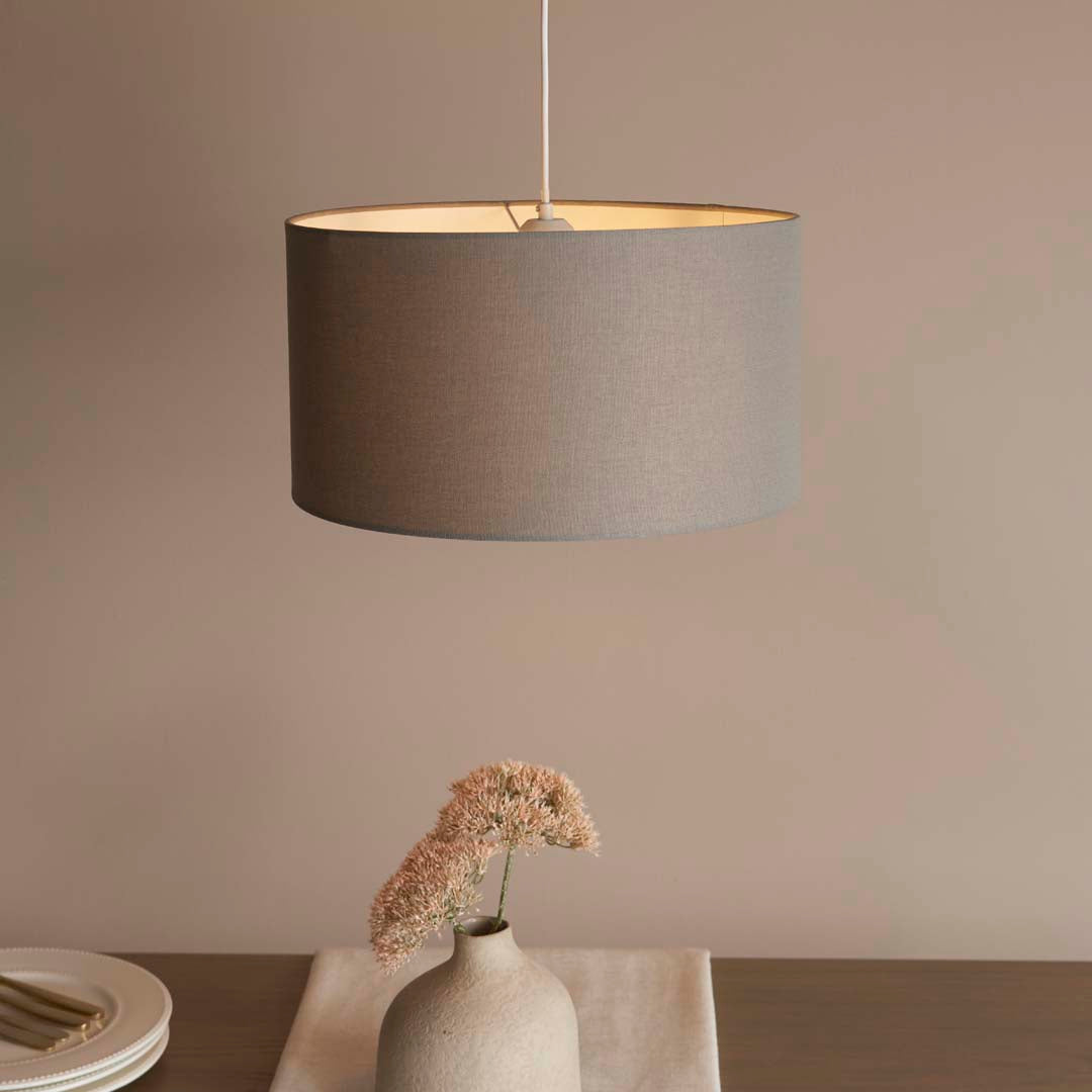 Pagazzi Hinton 40x21cm Charcoal Shade