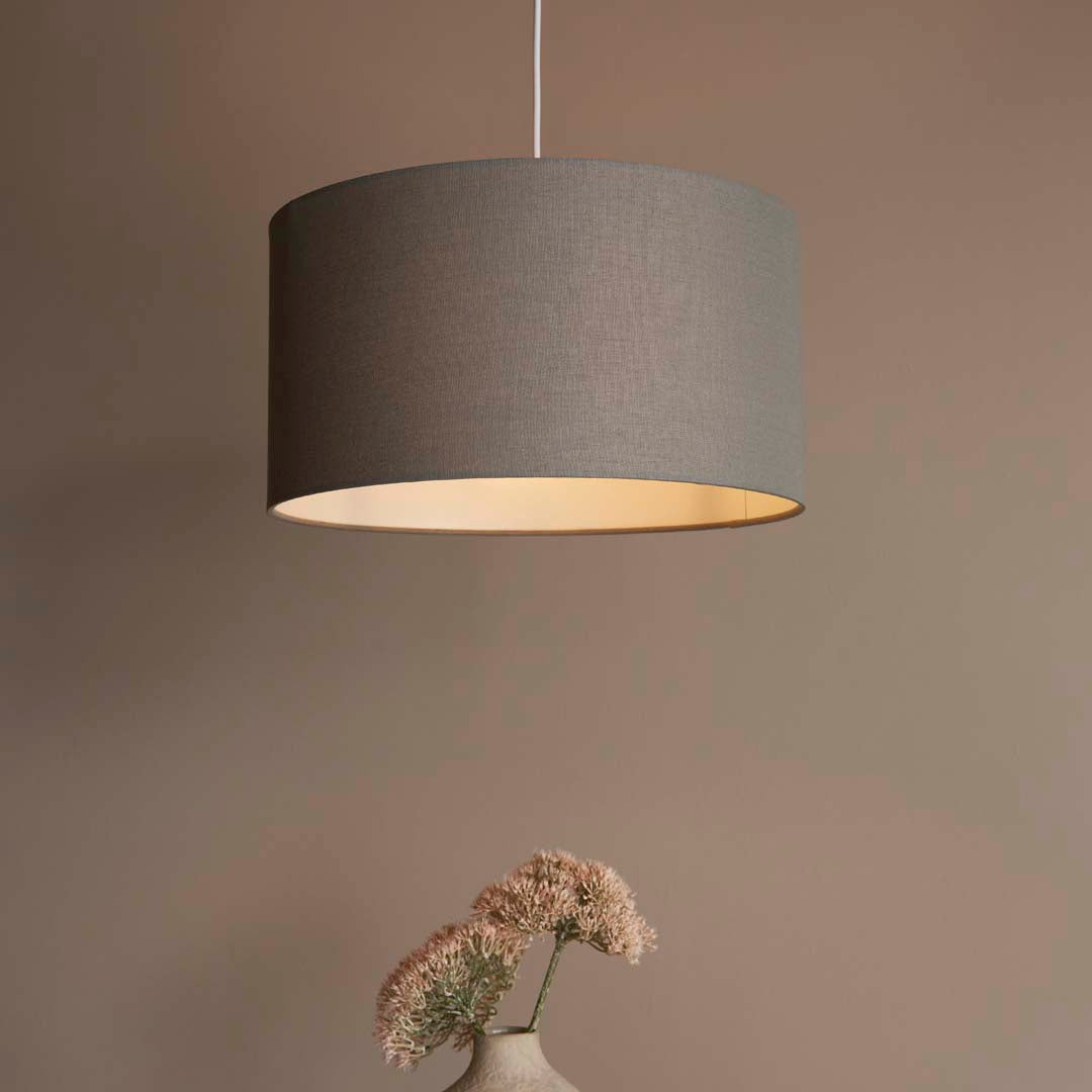 Pagazzi Hinton 40x21cm Charcoal Shade