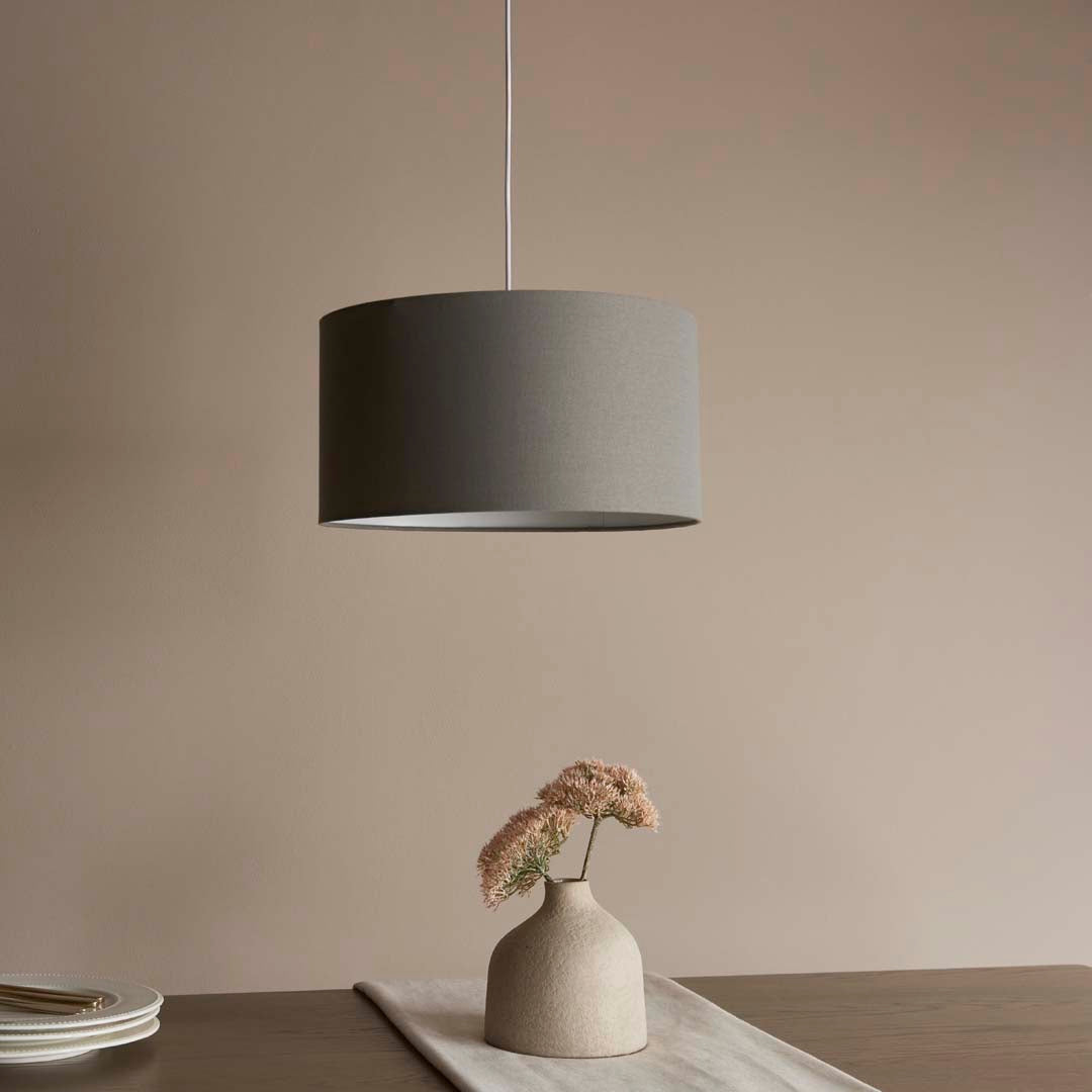 Pagazzi Hinton 40x21cm Charcoal Shade
