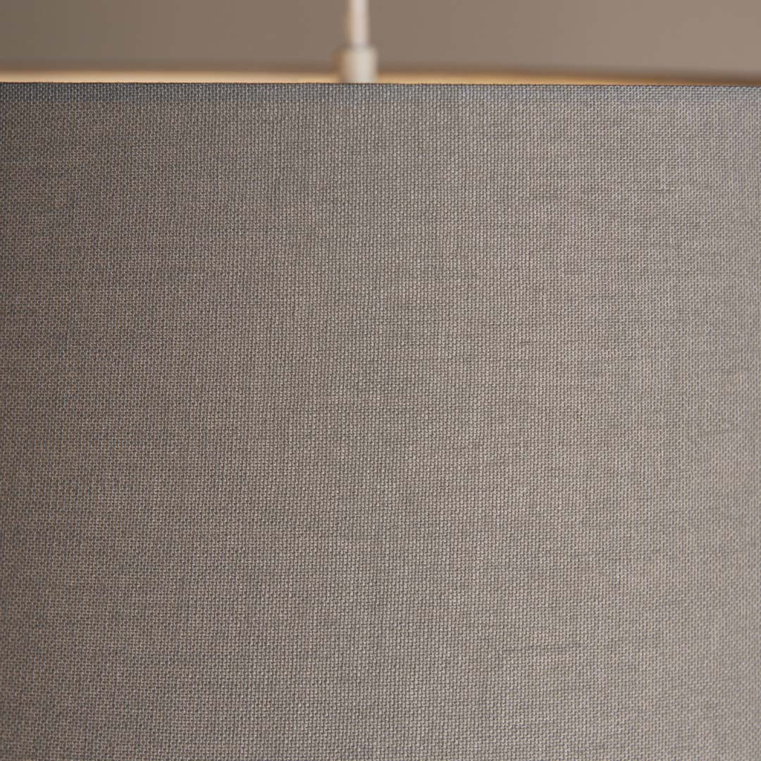 Pagazzi Hinton 40x21cm Charcoal Shade