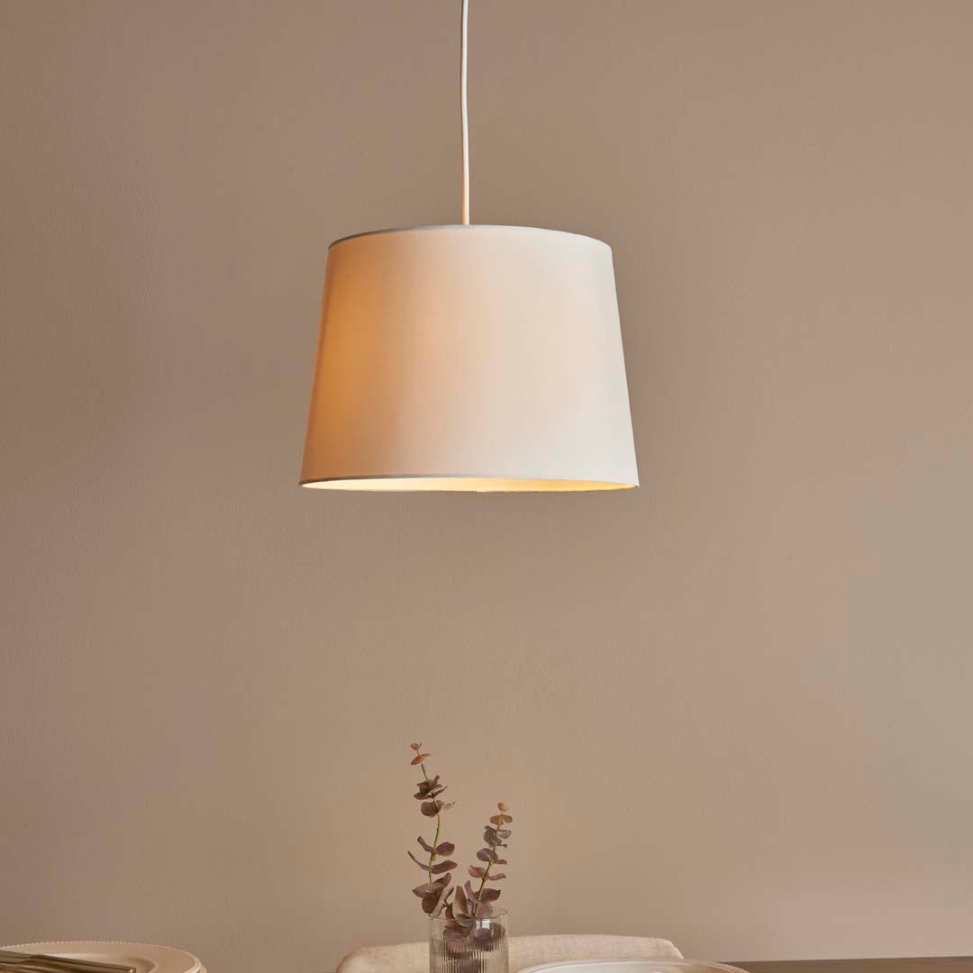 Pagazzi Tiverton 25x21 Ivory Lamp Shade