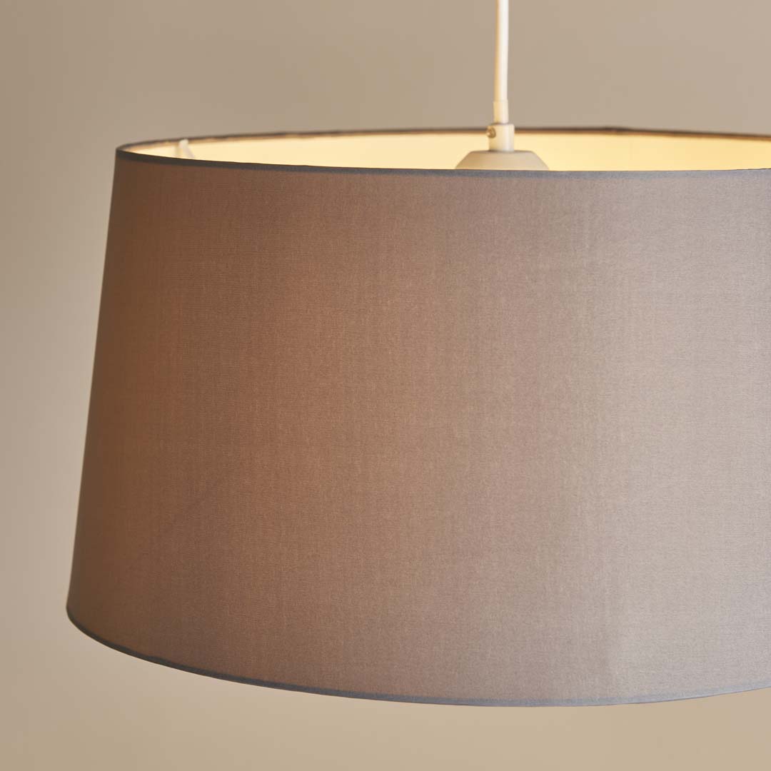 Pagazzi Tiverton 35x21cm Charcoal Shade