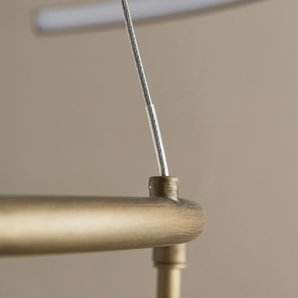 Pagazzi Mabel Antique Brass LED Pendant Ceiling Light