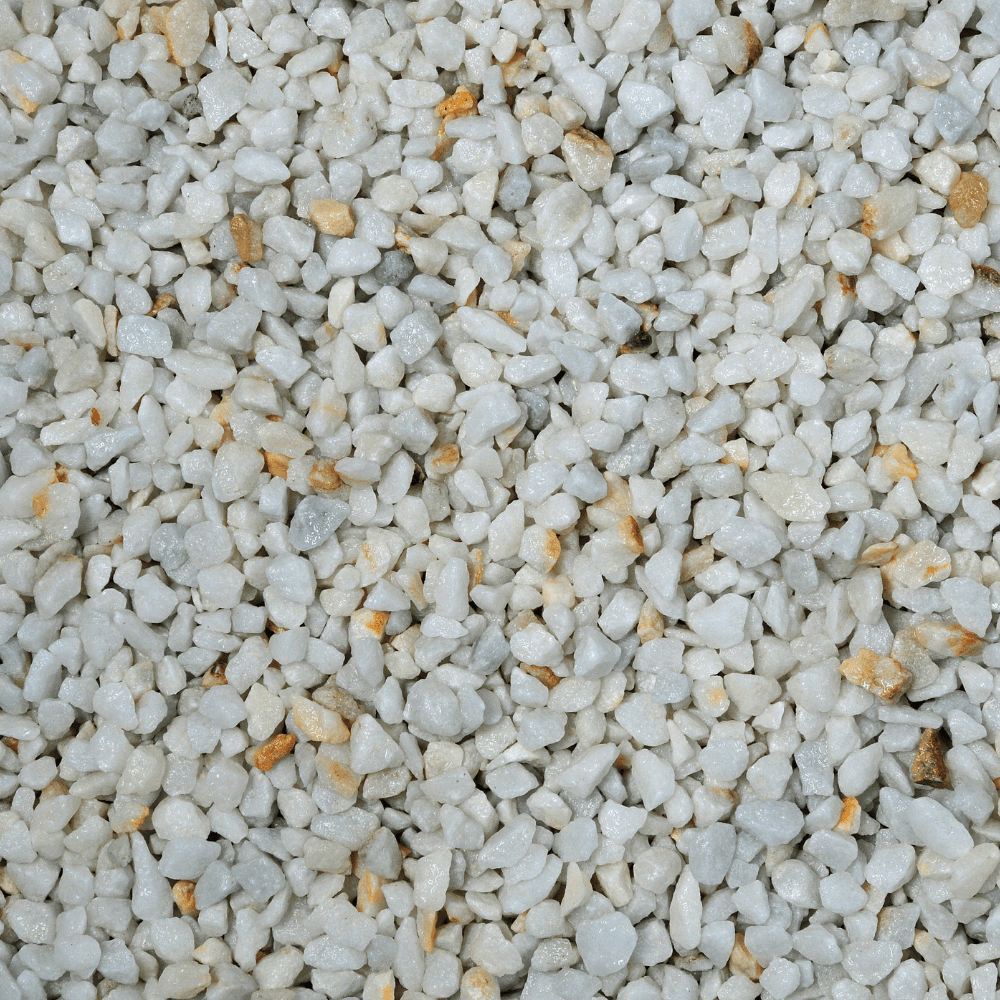Dandy's Polar White Marble Chippings Bulk Bag