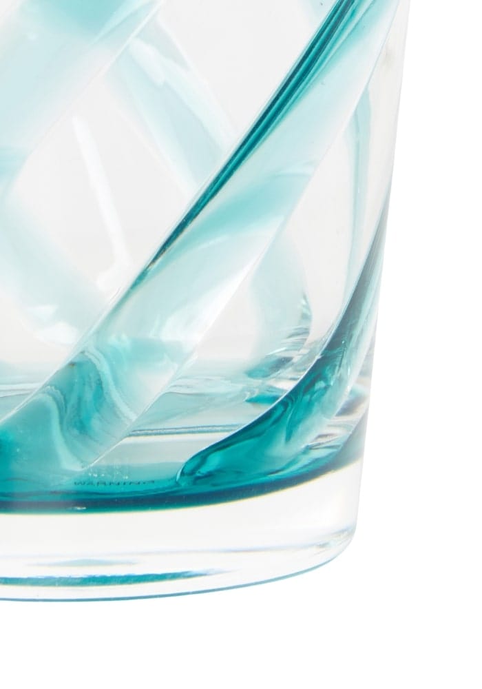 Casa by Josephine Jenno Translucent Turquoise Acrylic Tumblers - Set of 6