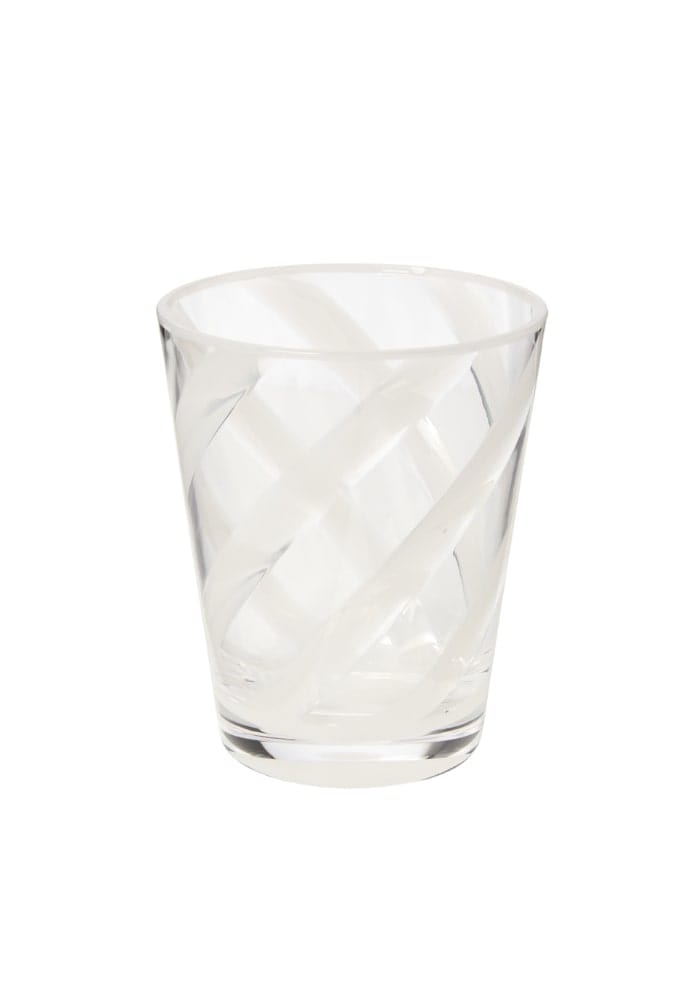 Casa by Josephine Jenno White Acrylic Tumblers - Set of 6